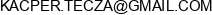 Kacper Tecza Tecza Studio Email address