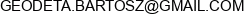 Geodeta Bartosz Hyjek Email address