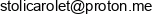 Stolica Rolet Email address