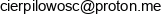 Cierpliwosc Email address