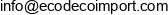 Ecodeco Import Email address