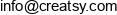 Creatsy Email address