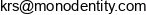 Monodentity Email address