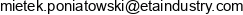 Eta Industry Mieczyslaw Poniatowski Email address