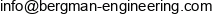Bergman Engineering Adres e-mail
