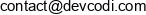 Devcodi Email address