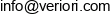 Veriori Email address