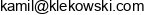 Kamil Klekowski Edukacja Od Kuchni Email address