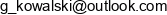 Grzegorz Kowalski Email address