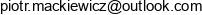 A M Piotr Mackiewicz Email address