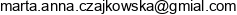 Marta Czajkowska Neurologopeda Adres e-mail