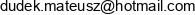 Mateusz Dudek Getshine Email address