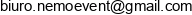 Nemo Event Adres e-mail