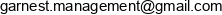 Garnest Management Email address