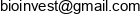 Bioinvents Adres e-mail