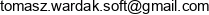 Algpro Tomasz Wardak Email address