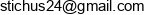 Stichus Adres e-mail