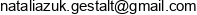Natalia Zuk Michalowska Psychoterapia Email address