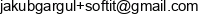 Jakub Gargul Softit Email address