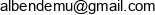Albanda Mursalzade Group Email address