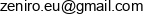 Zeniro Email address