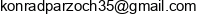 Instal Konrad Parzoch Email address