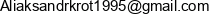 Aliaksandr Krot Adres e-mail
