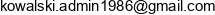 Adrian Kowalski Kierownikprodukcji Com Email address