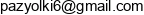 Pazyolki Oliwia Drewa Email address