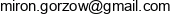 Miron Miroslaw Adamkiewicz Email address