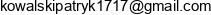 Rehapoint Patryk Kowalski Email address