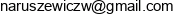 Anchor Wojciech Naruszewicz Email address