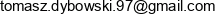 Dybson Tomasz Dybowski Software Engineering Email address