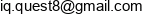 Iq Quest8 Adres e-mail
