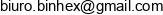 Binhex Adres e-mail