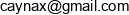 Jakub Flisinski Caynax Email address