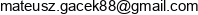 Elektroradiologia Mateusz Gackowski Adres e-mail