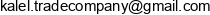 Kalel Company Email address