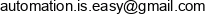 Automation Is Easy Kamil Warzecha Adres e-mail