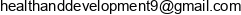 Health Development Adres e-mail