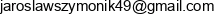 Jarex Jaroslaw Szymonik Adres e-mail