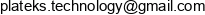 Plateks Technology Adres e-mail