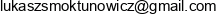 Lukasz Smoktunowicz Email address