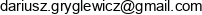 Dariusz Gryglewicz Email address
