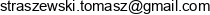 Tomasz Straszewski Software Studio Email address Tomasz Straszewski Software Studio Email address