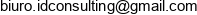 Idconsulting Adres e-mail