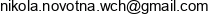 Lapka Nikola Novotn Email address