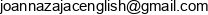 English From A To Z Joanna Zajac Email address