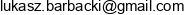 Barbacki Consulting Lukasz Barbacki Email address