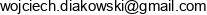 Wojciech Diakowski Email address